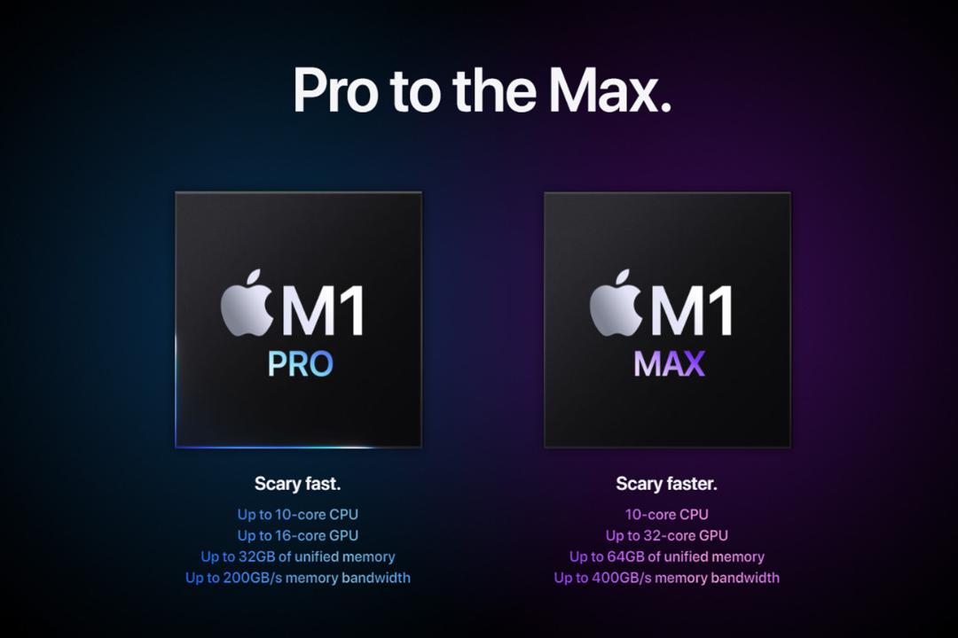 M1 Pro and M1 Max Scary Fast