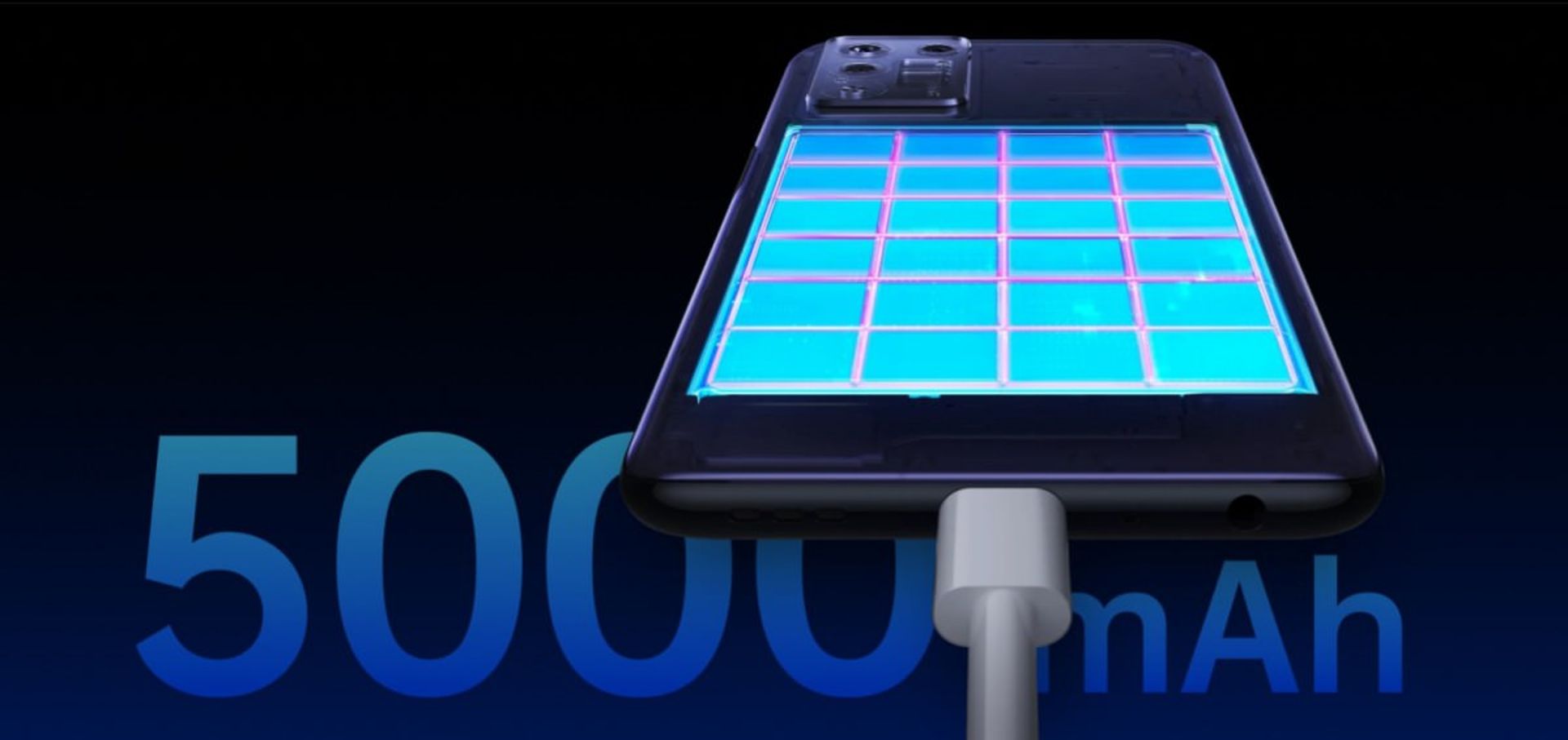 باتری ۵۰۰۰ میلی‌آمپرساعت اوپو K9s