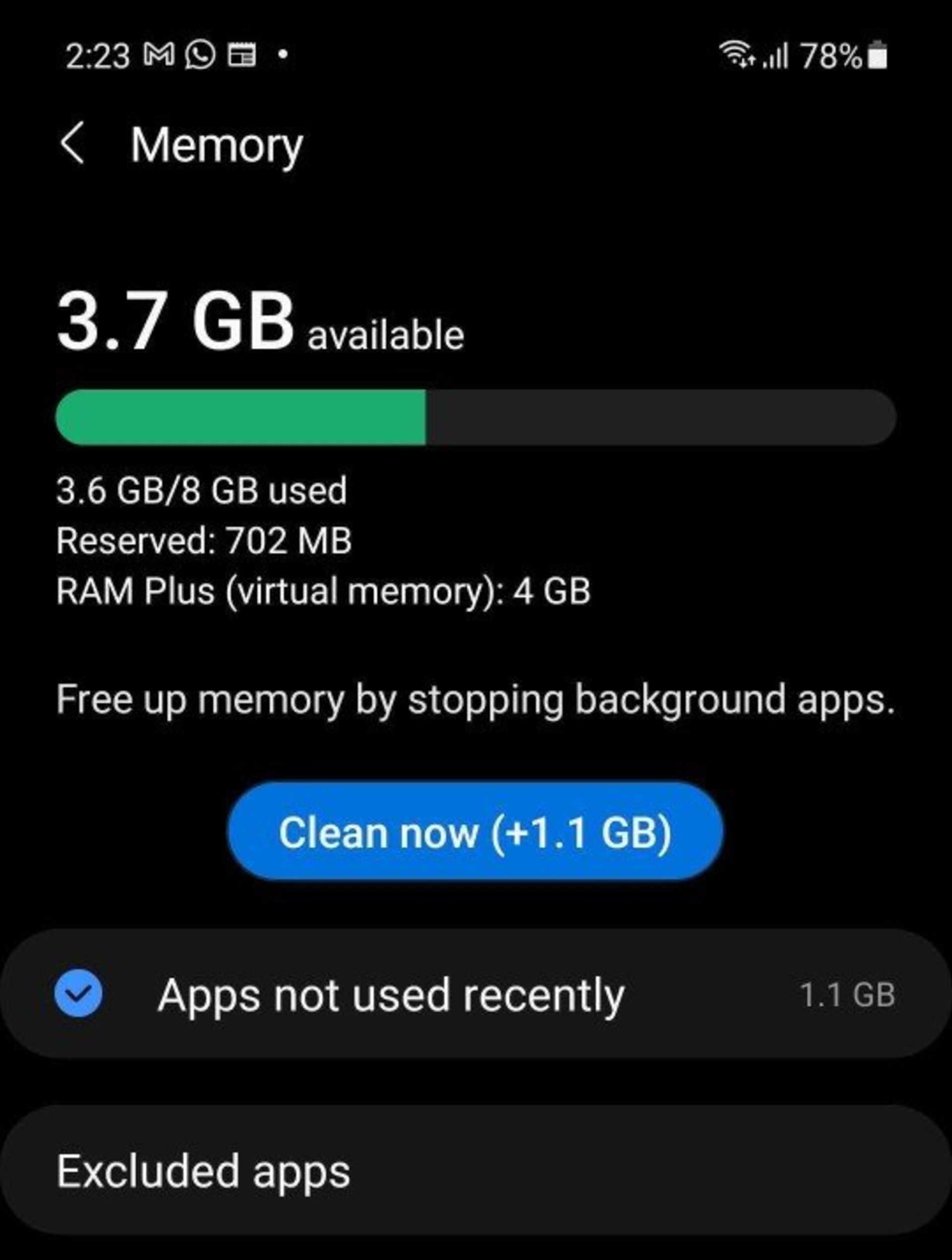 رم پلاس a52