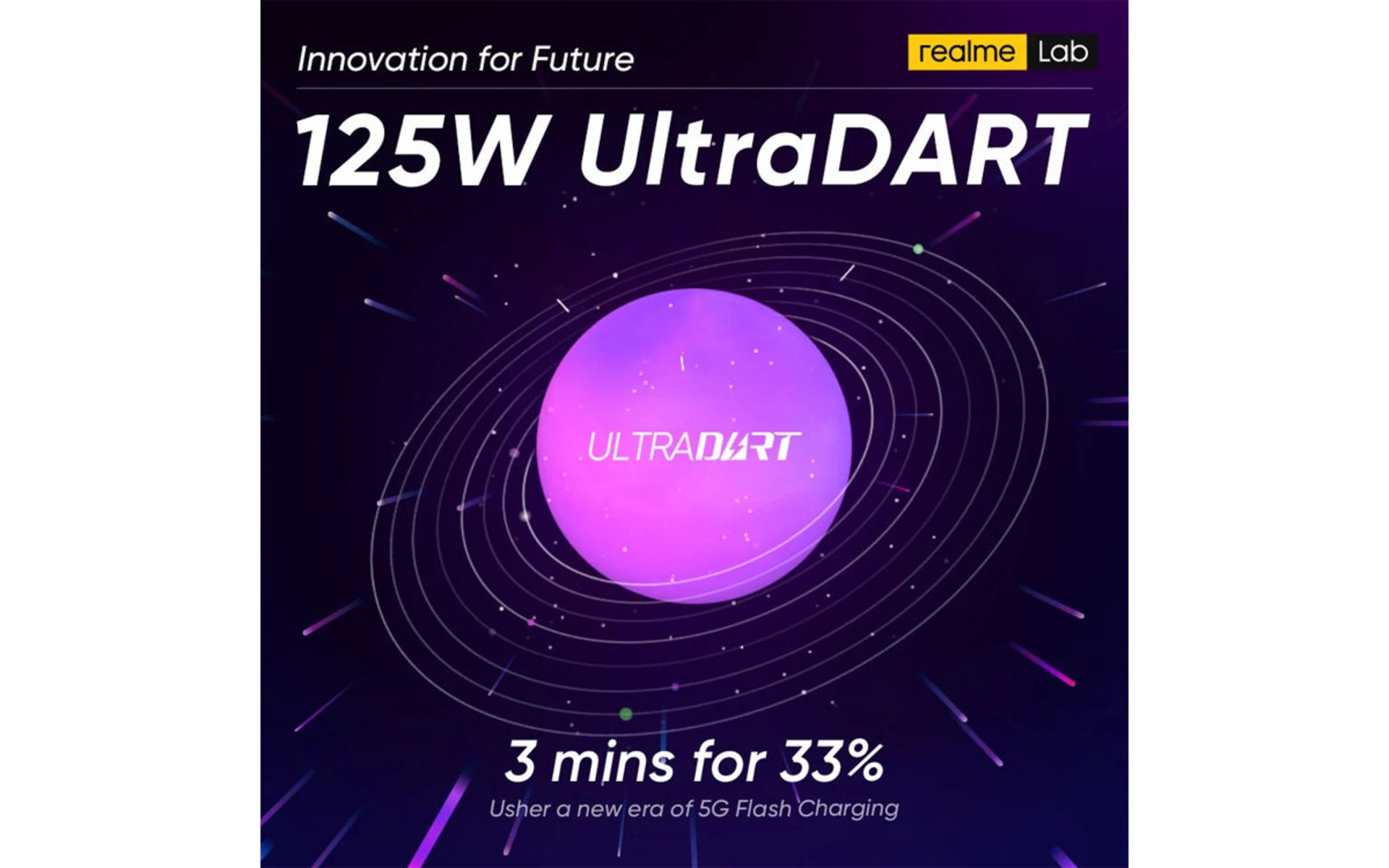 فناوری شارژ سریع ۱۲۵ وات اولترا دارت ریلمی