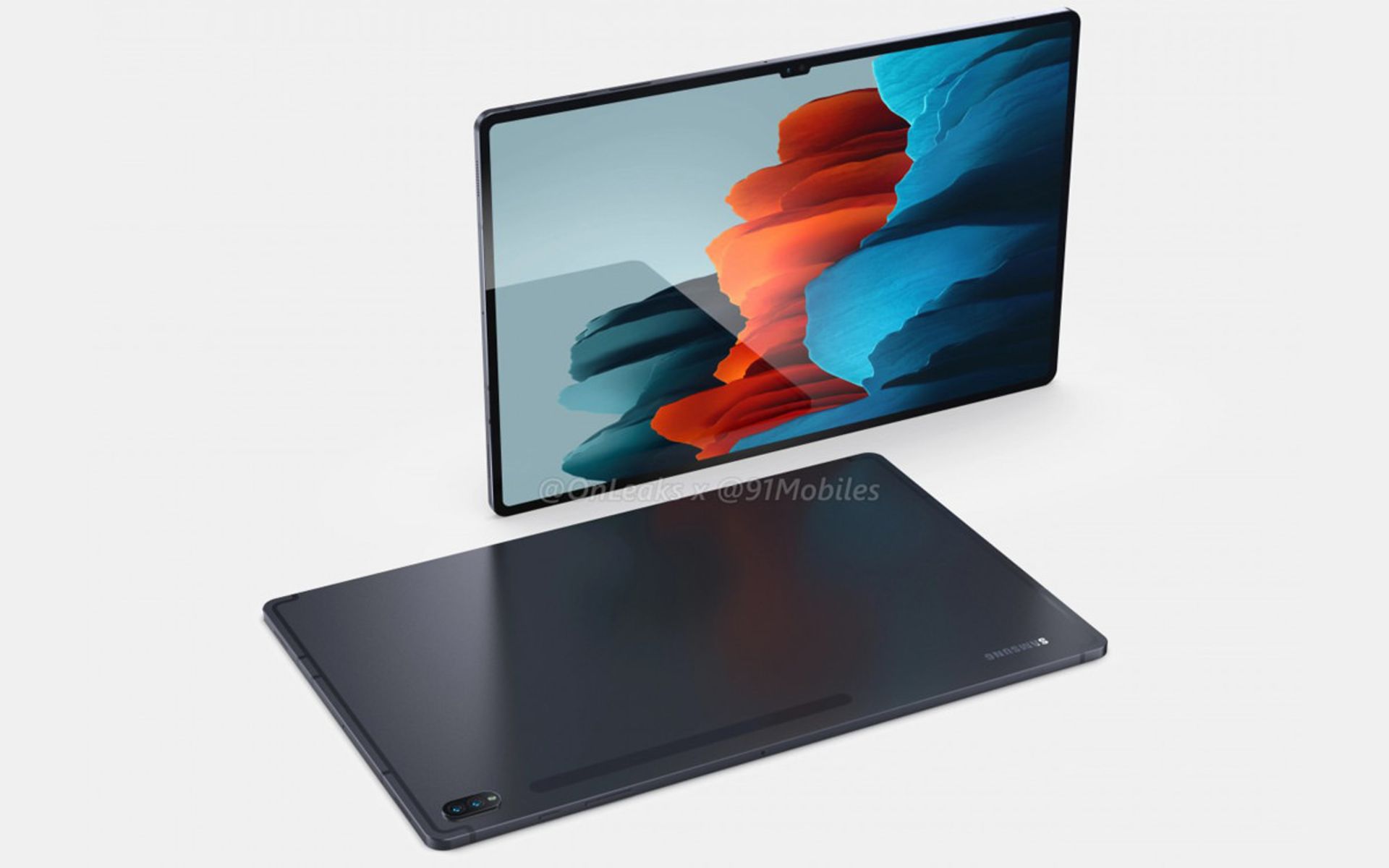 رندر گلکسی تب اس ۸ اولترا-۵