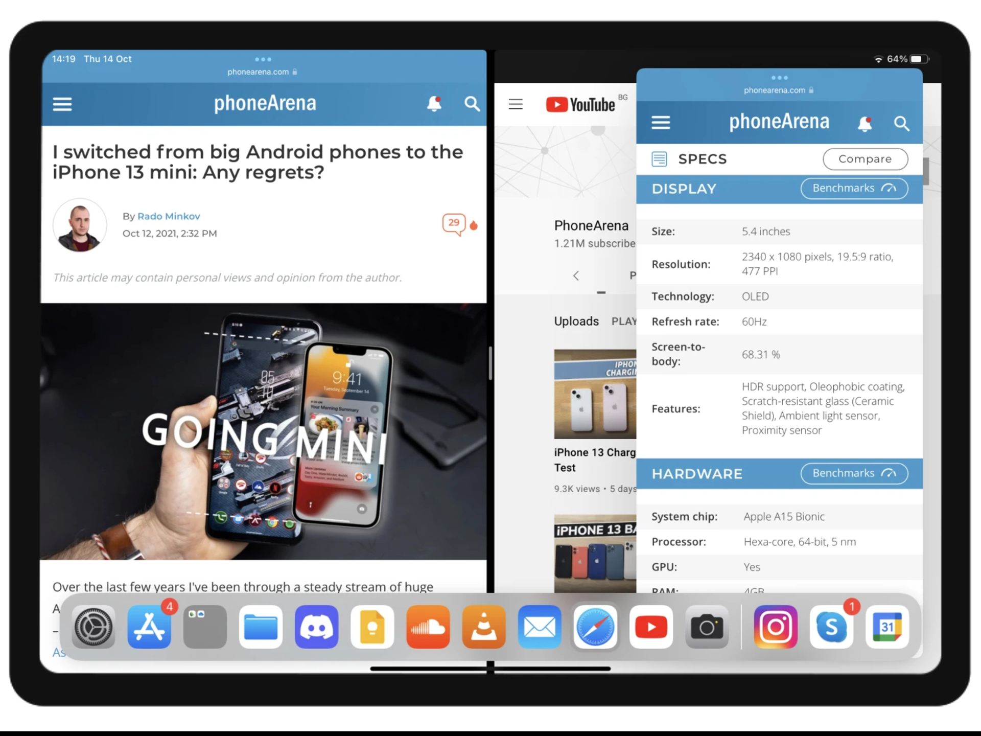 قابلیت اسلاید آور سیستم‌عامل آیپد اواس