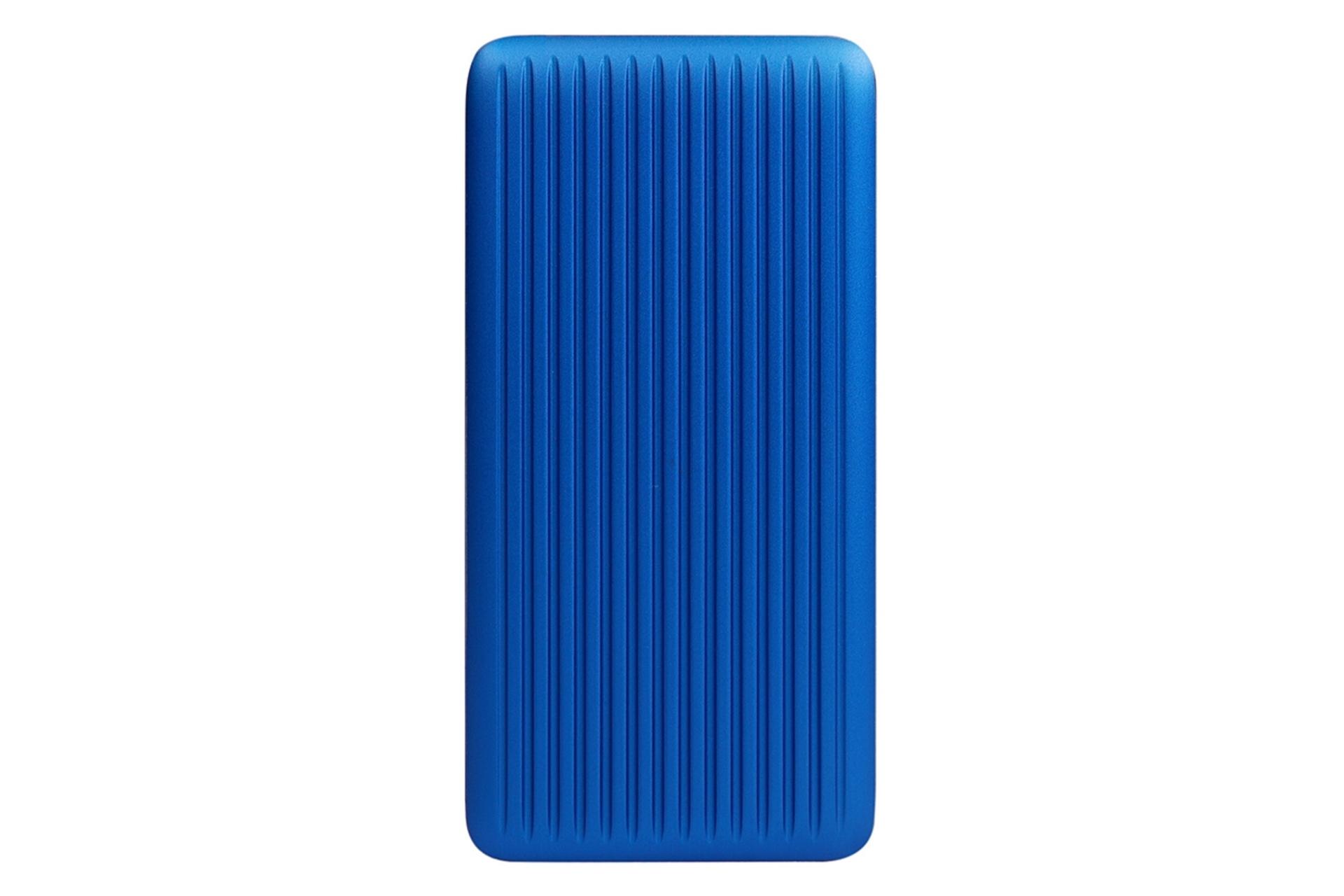پاور بانک سیلیکون پاور Silicon Power QP66 10000mAh با ظرفیت 10000 میلی‌آمپر ساعت آبی