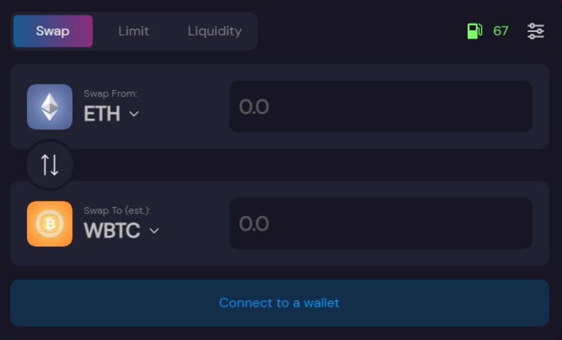 تبدیل اتریوم به WBTC در سوشی سواپ