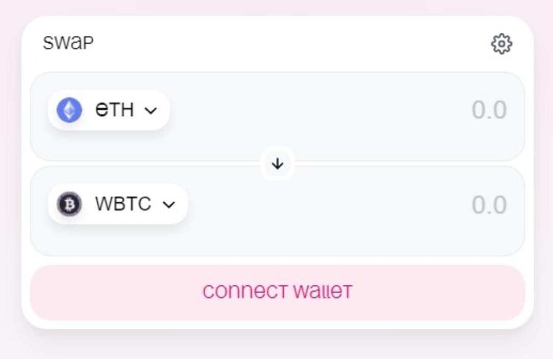 تبدیل اتریوم به WBTC در یونی سواپ