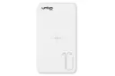 پاور بانک یونیوو Univo UN10W 10000mAh با ظرفیت 10000 میلی‌آمپر ساعت با امکان شارژ وایرلس سفید