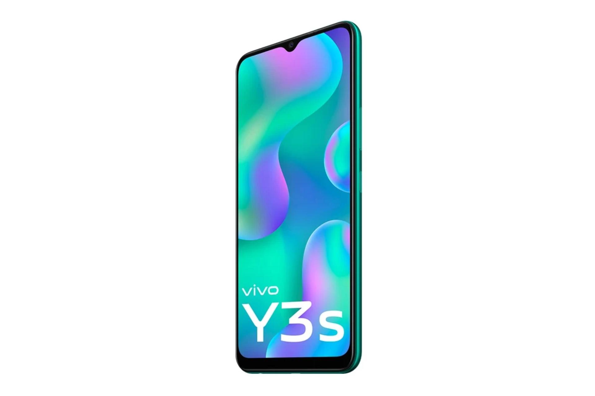 پنل جلو vivo Y3s 2021 / گوشی موبایل ویوو وای 3 اس نسخه 2021 سبز