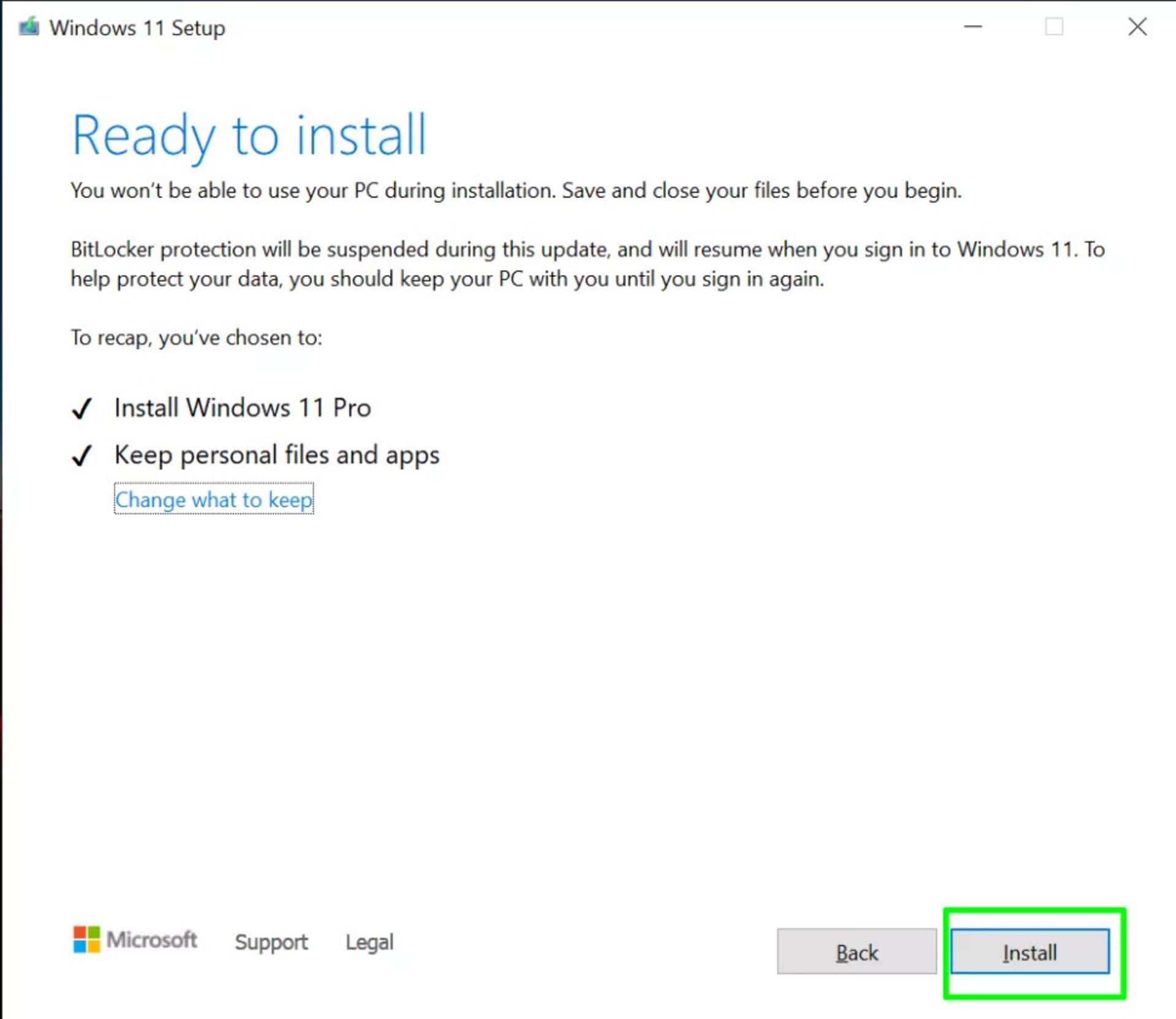 نصب ویندوز ۱۱ با Windows 11 installation media