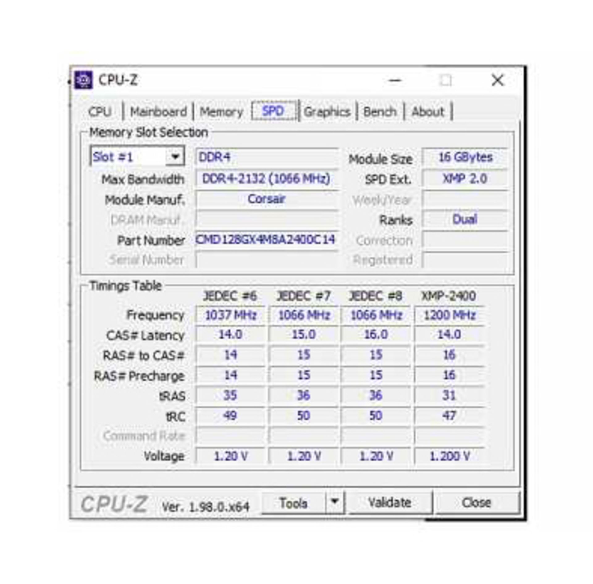 xmp-cpuz