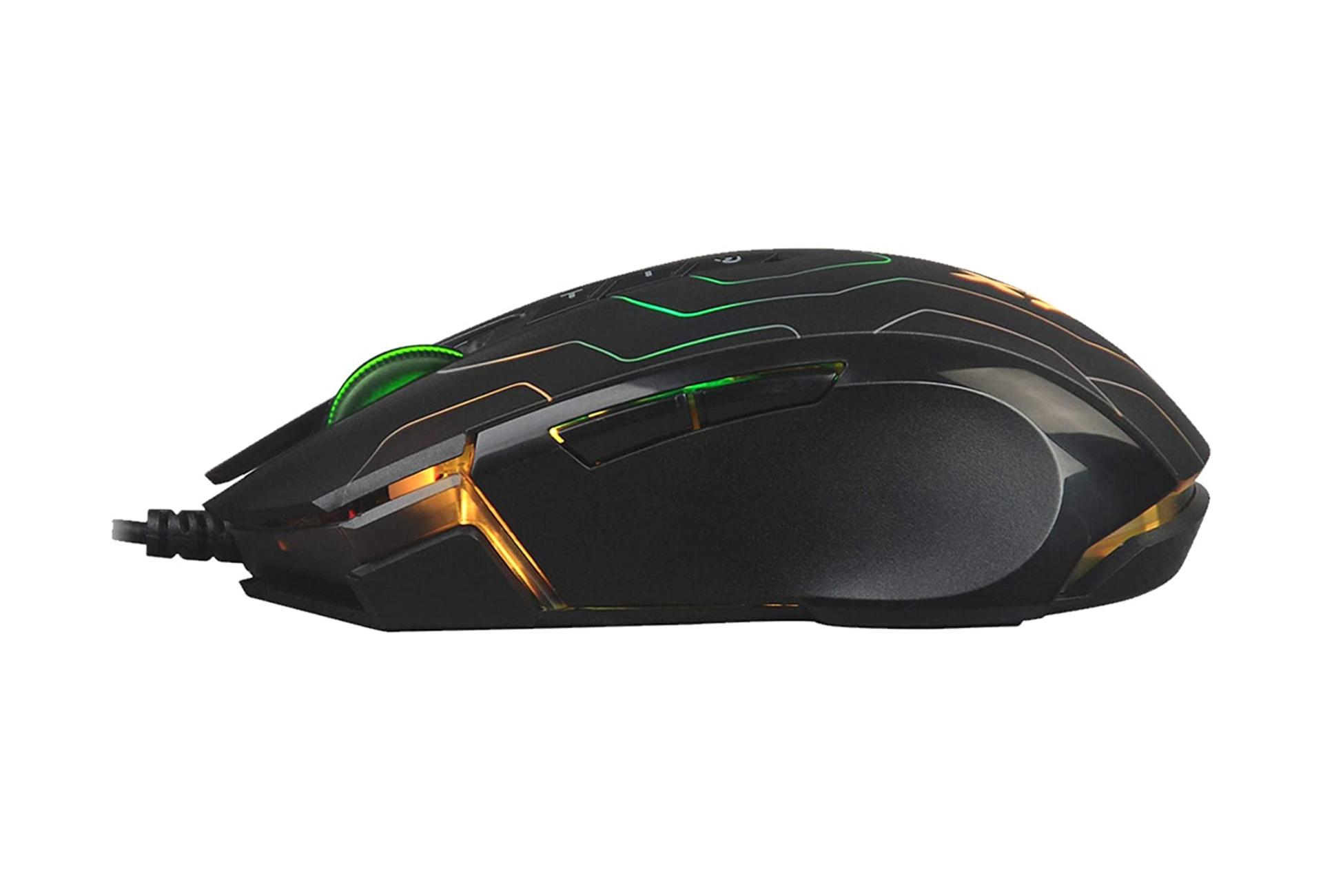 نمای جلوکنار ماوس ایفورتک X7 Oscar Neon X89