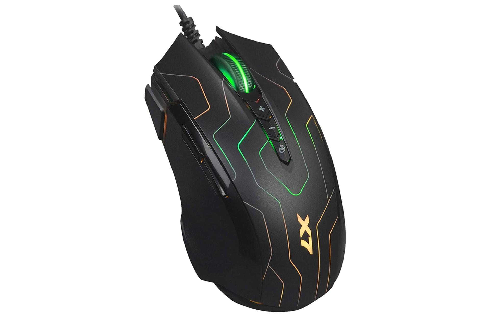 نمای بالا ماوس ایفورتک X7 Oscar Neon X89
