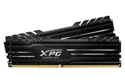 نمای جلو رم ای دیتا XPG GAMMIX D10  ظرفیت 16 گیگابایت (2x8) از نوع DDR4-3600