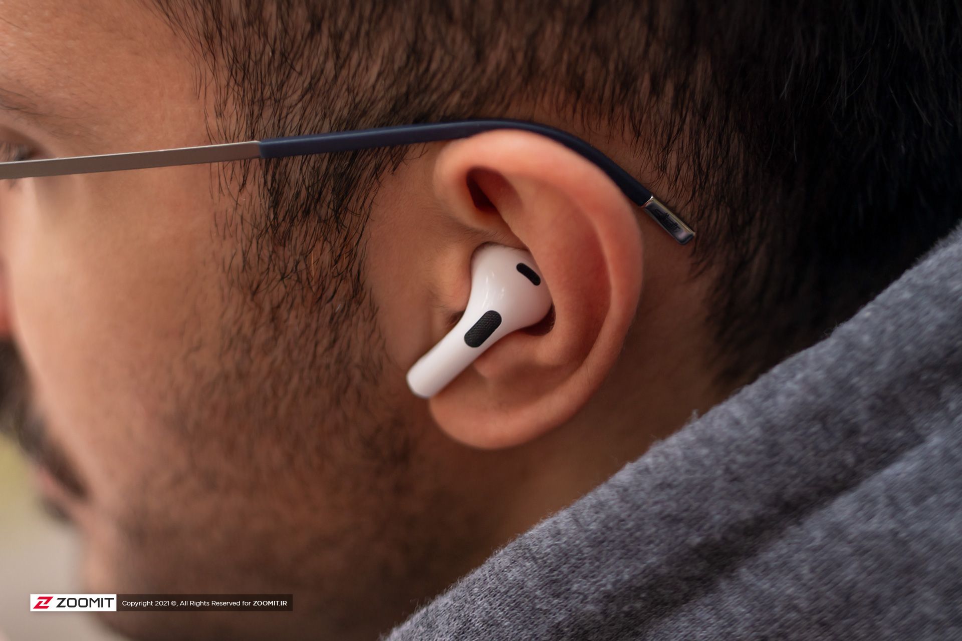 طراحی پشت باز ایرپاد ۳ اپل