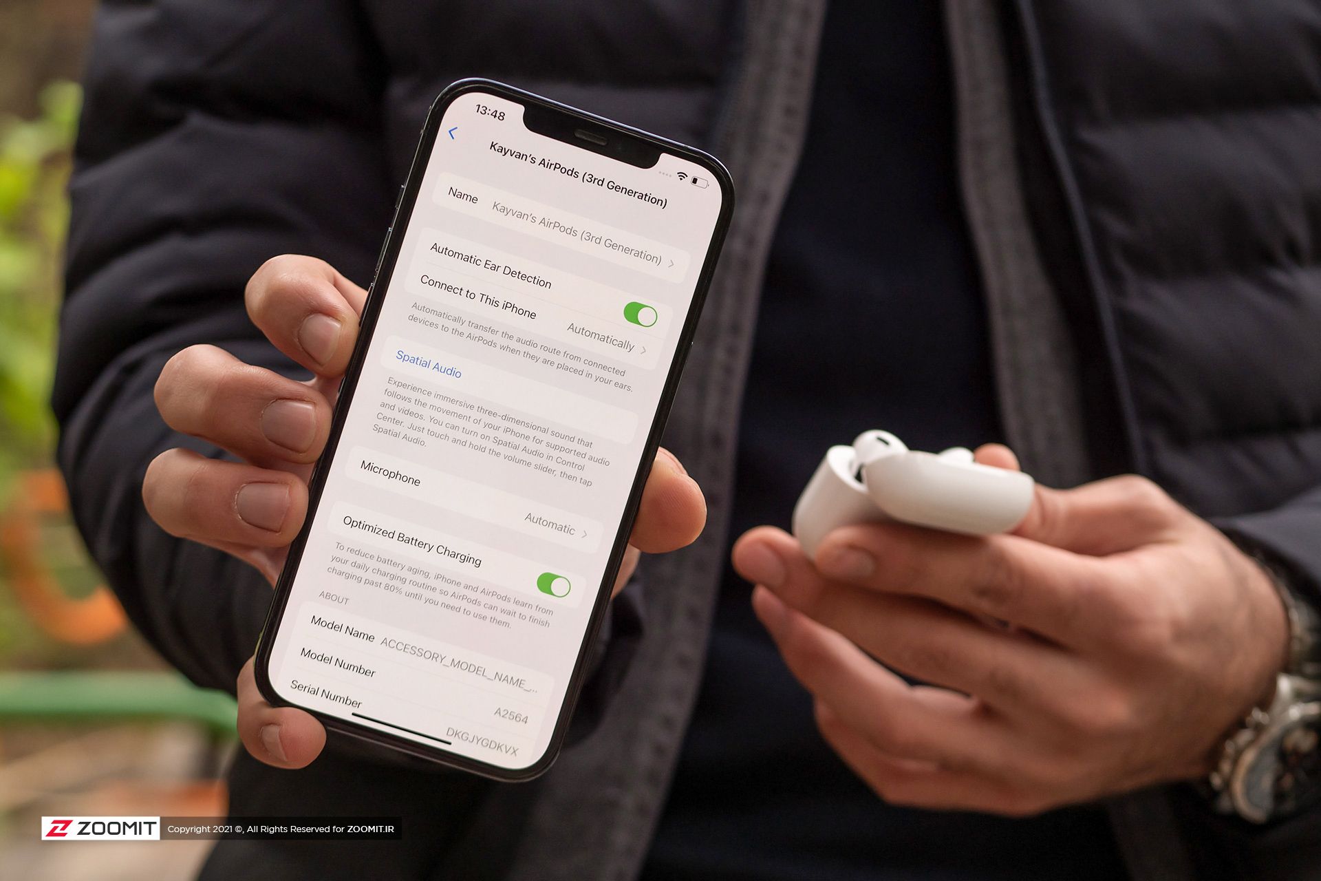تنظیمات ایرپاد ۳ اپل در آیفون