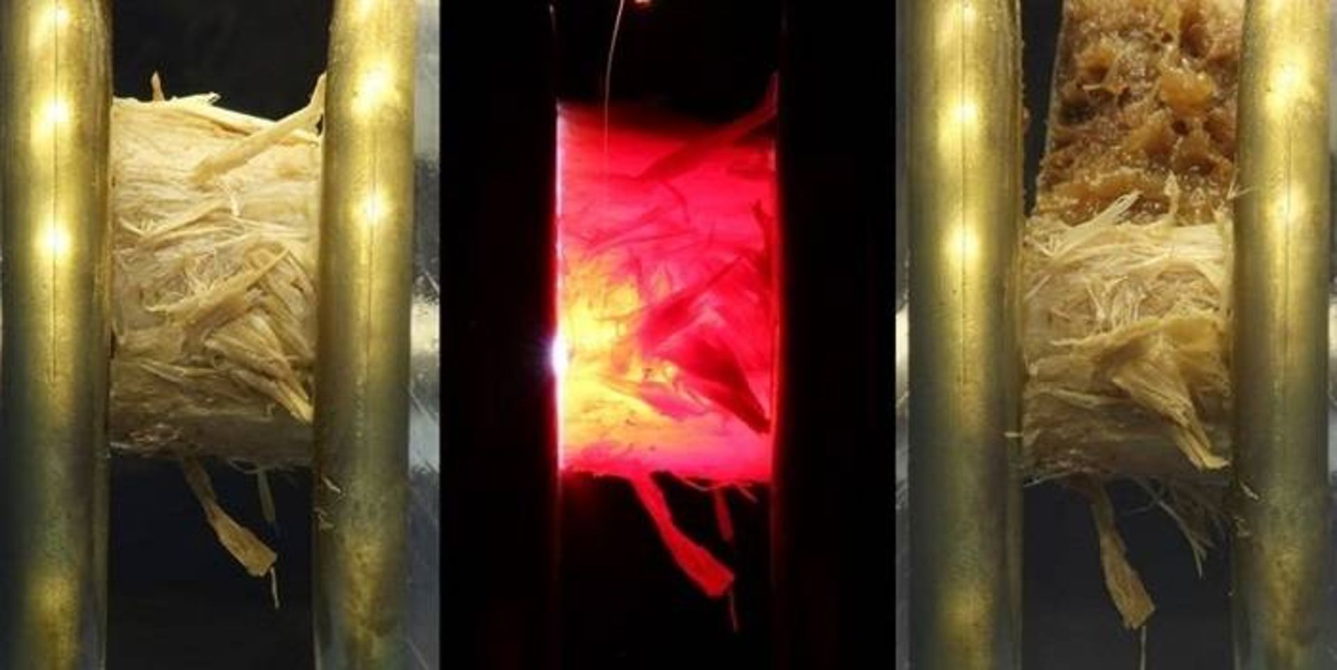 استخوان تحت تاثیر جریان الکتریکی مانند صاعقه