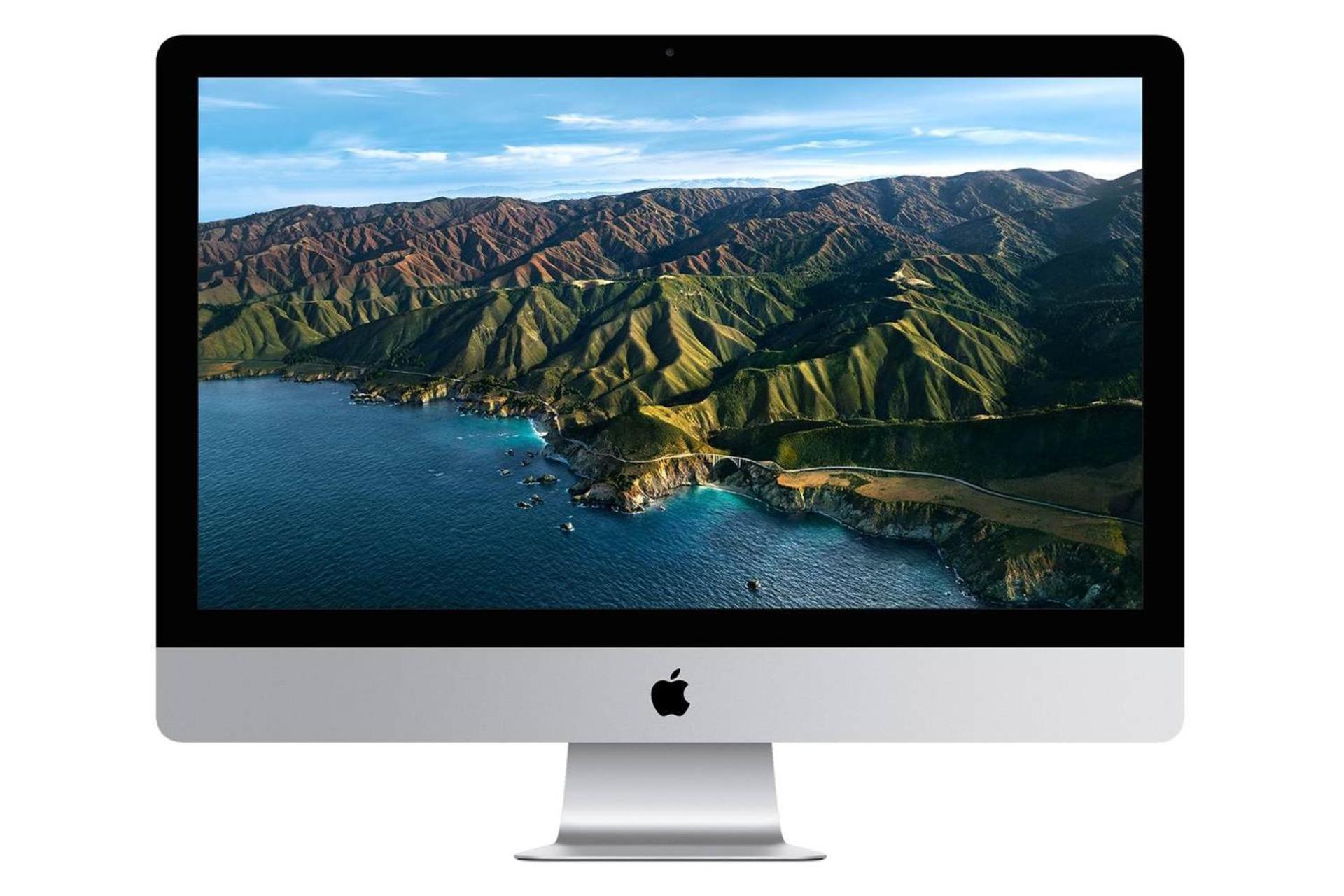 نمای روبرو کامپیوتر آل این وان All in One Apple iMac 2020 27 inch