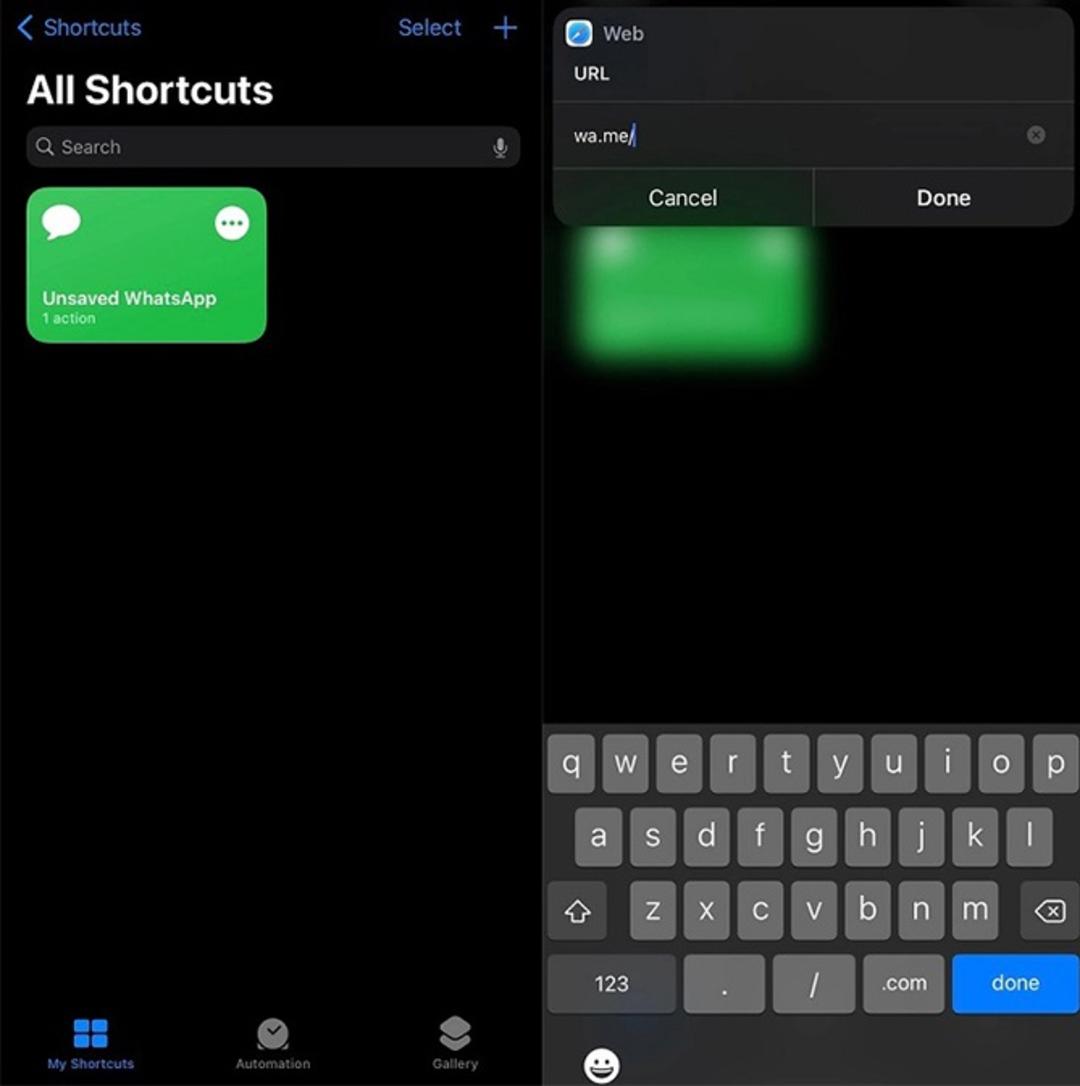 ارسال پیام در واتساپ به شماره‌های ذخیره نشده در iOS