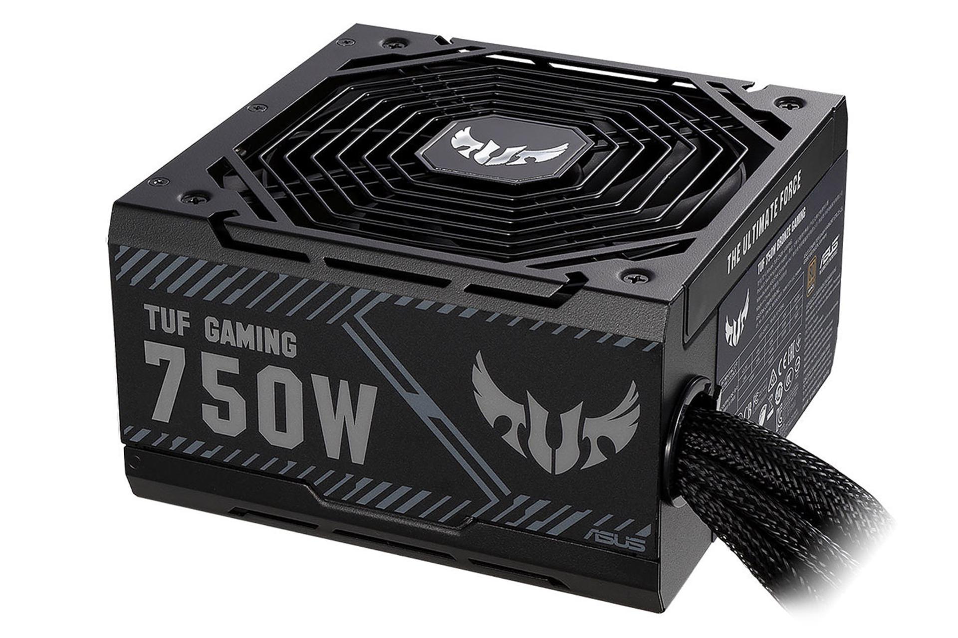 پاور کامپیوتر ایسوس TUF Gaming 750B با توان 750 وات