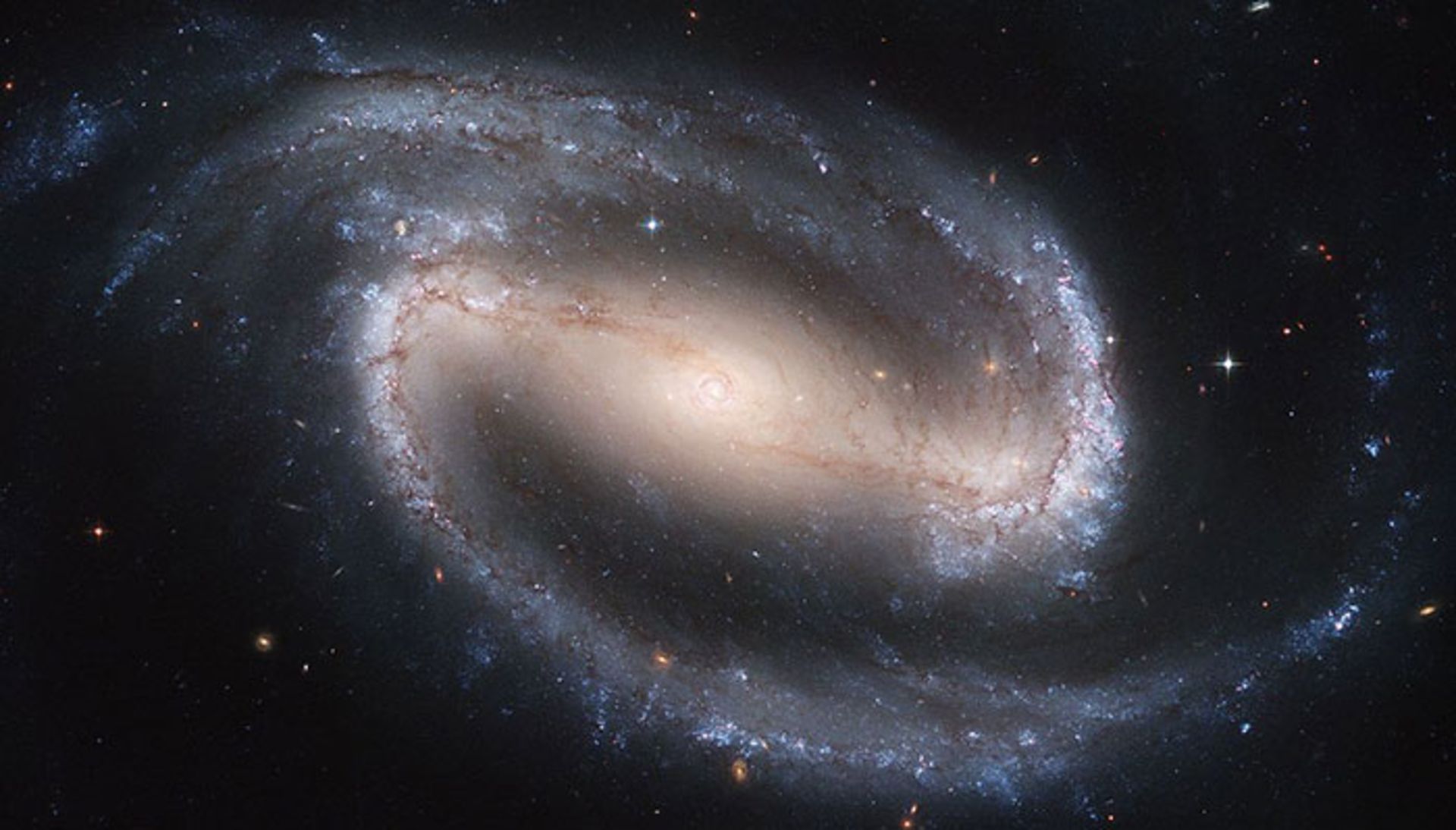 Barred spiral galaxy