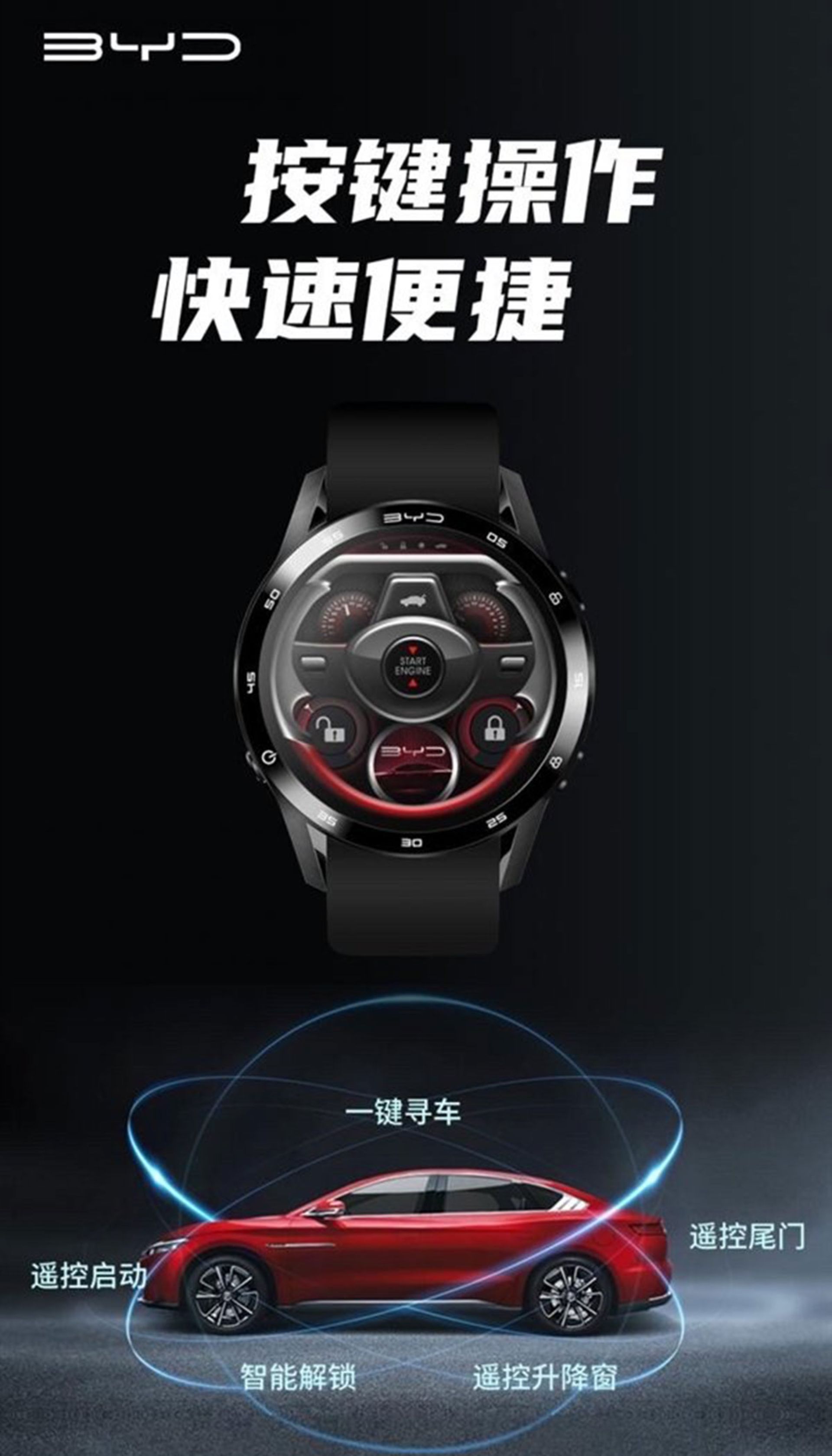 ساعت هوشمند BYD