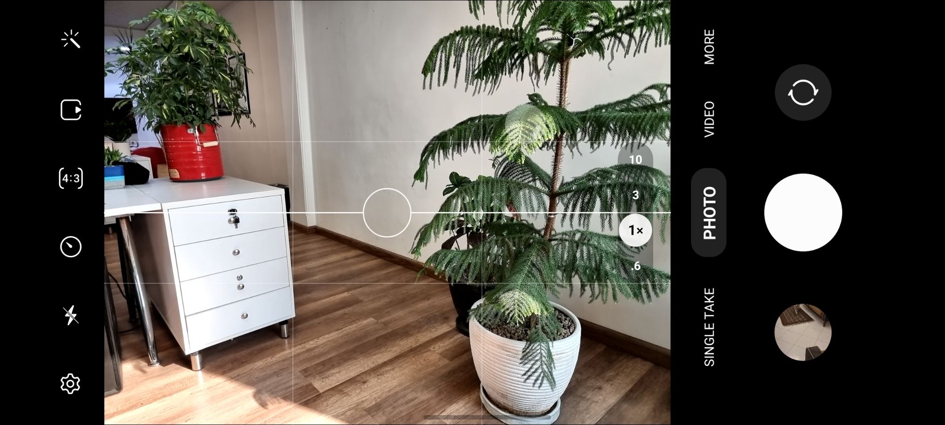رابط کاربری دوربین در One UI 4