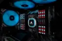 نمای نزدیک رم کورسیر DOMINATOR PLATINUM RGB ظرفیت 64 گیگابایت (4x16) از نوع DDR4-3466