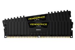 نمای جلو رم کورسیر VENGEANCE LPX ظرفیت 64 گیگابایت (2x32) از نوع DDR4-3200