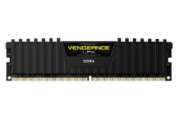 نمای جلو رم کورسیر VENGEANCE LPX ظرفیت 8 گیگابایت از نوع DDR4-3200