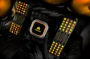 نمای بالا رم کورسیر VENGEANCE RGB PRO ظرفیت 64 گیگابایت (4x16) از نوع DDR4-3600