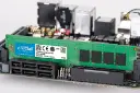 نمای نزدیک رم کروشیال CB16GU2666 ظرفیت 16 گیگابایت از نوع DDR4-2666