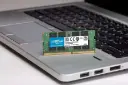 نمای نزدیک رم کروشیال CB4GS2666 ظرفیت 4 گیگابایت از نوع DDR4-2666