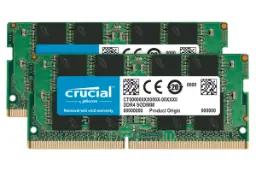 نمای جلو رم کروشیال CT2K8G4SFRA32A ظرفیت 16 گیگابایت (2x8) از نوع DDR4-3200