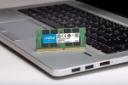 نمای نزدیک رم کروشیال CT51264BF160B ظرفیت 4 گیگابایت از نوع DDR3L-1600