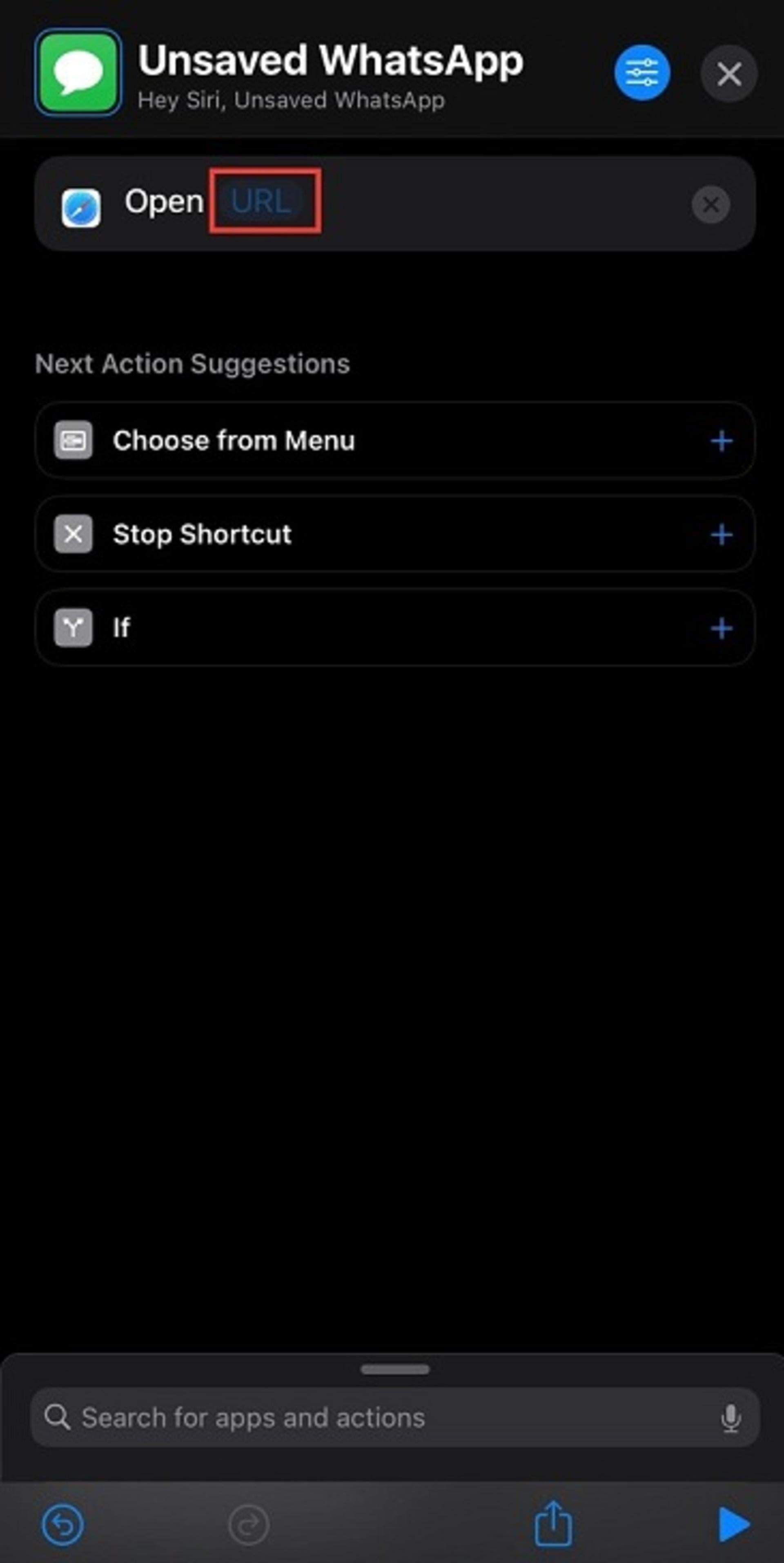 ارسال پیام در واتساپ به شماره‌های ذخیره نشده در iOS