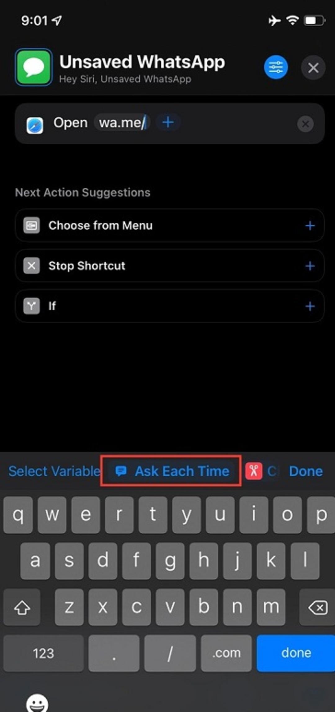 ارسال پیام در واتساپ به شماره‌های ذخیره نشده در iOS