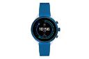 نمای روبروی اسمارت واچ فسیل هیبرید نسخه Sport 41mm آبی