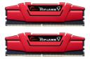 رم جی اسکیل RG.Skill Ripjaws V ظرفیت 8 گیگابایت (2x4) از نوع DDR4-2400 CL17 قرمز