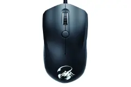 نمای روبرو ماوس جنیوس Scorpion M6-600 مشکی