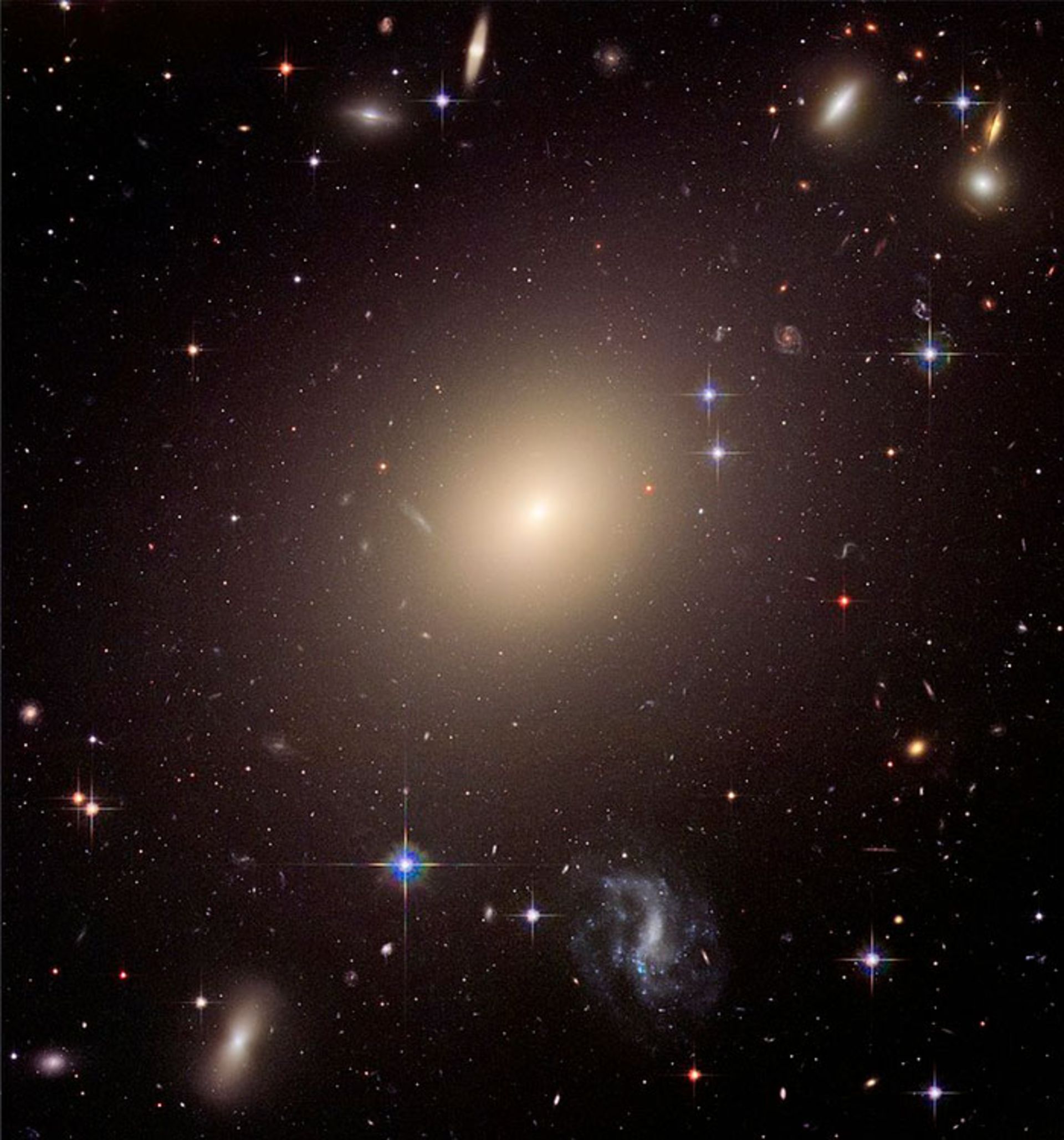 Giant elliptical galaxy