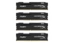 نمای جلو رم کینگستون HyperX Fury ظرفیت 16 گیگابایت (4x4) از نوع DDR4-2666
