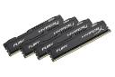 نمای کنار رم کینگستون HyperX Fury ظرفیت 16 گیگابایت (4x4) از نوع DDR4-2666
