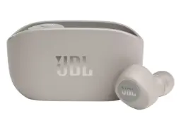 محفظه شارژ ایرباد بی سیم جی بی ال JBL Wave 100TWS سفید استخوانی