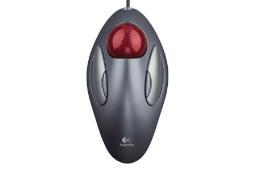 نمای روبرو ماوس لاجیتک Trackman Marble