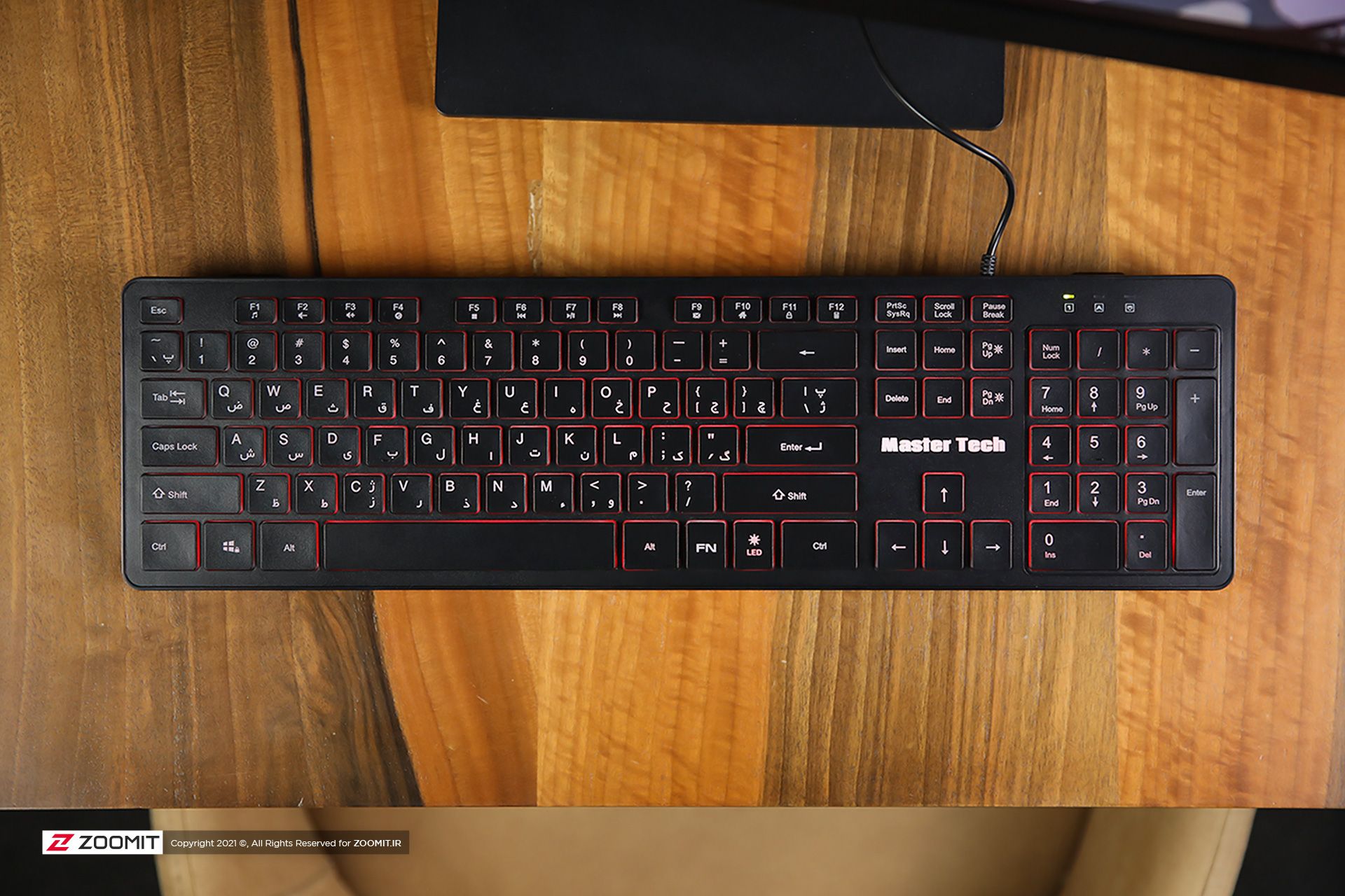 کیبورد کامپیوتر بدون کیس ZX مسترتک