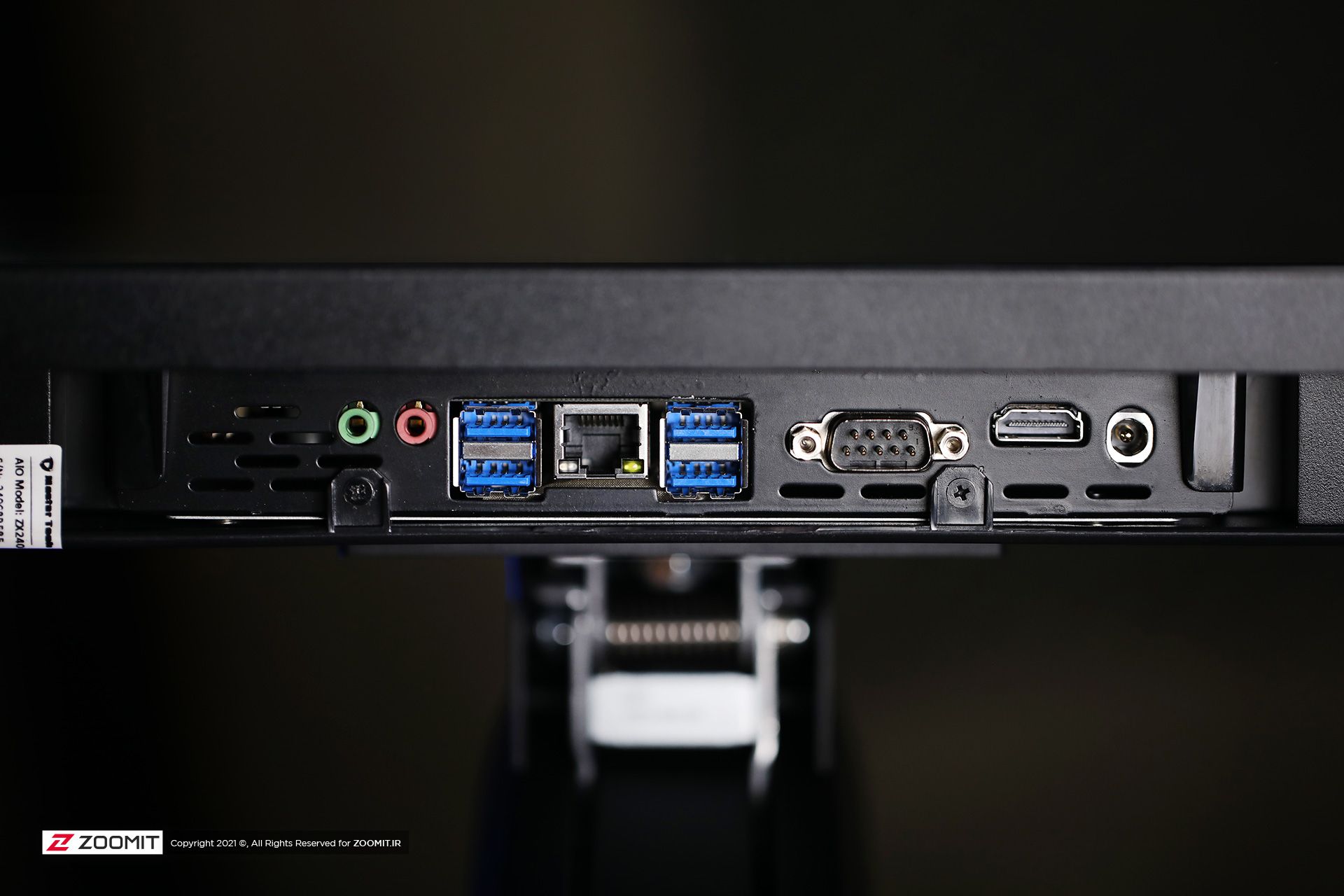 پورت های زیری کامپیوتر بدون کیس ZX مسترتک