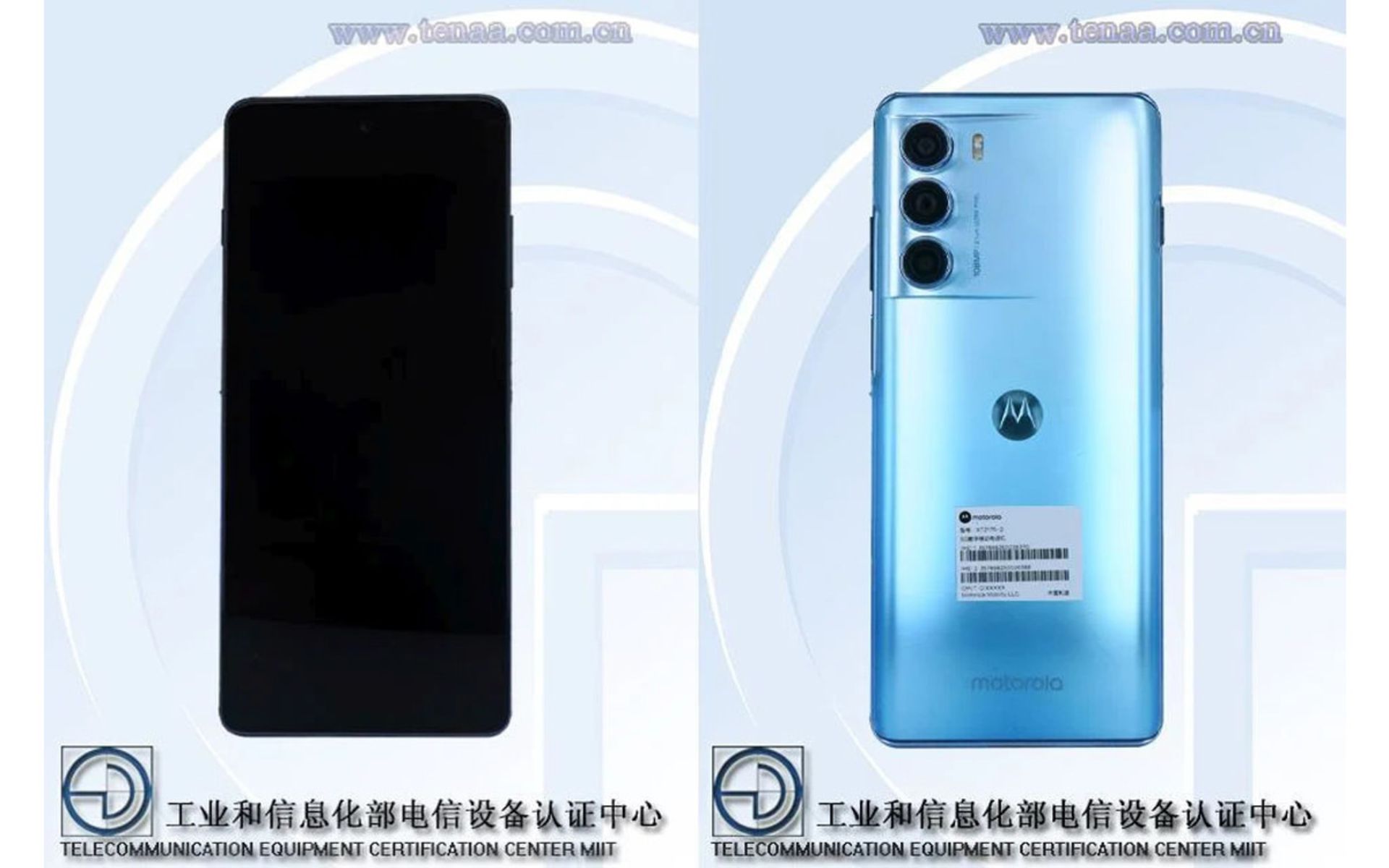 نمای جلو و عقب موتو اج ۳۰ در tenaa