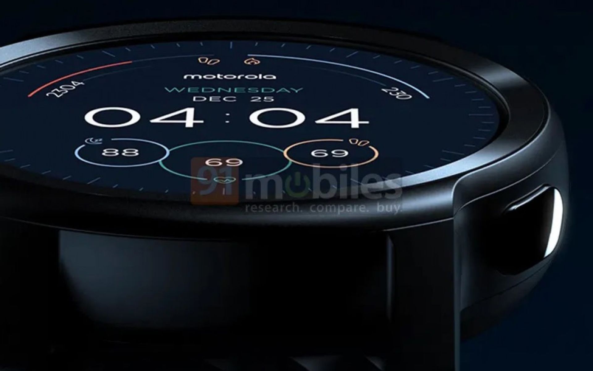 رندر موتو واچ ۱۰۰ موتورولا-۲