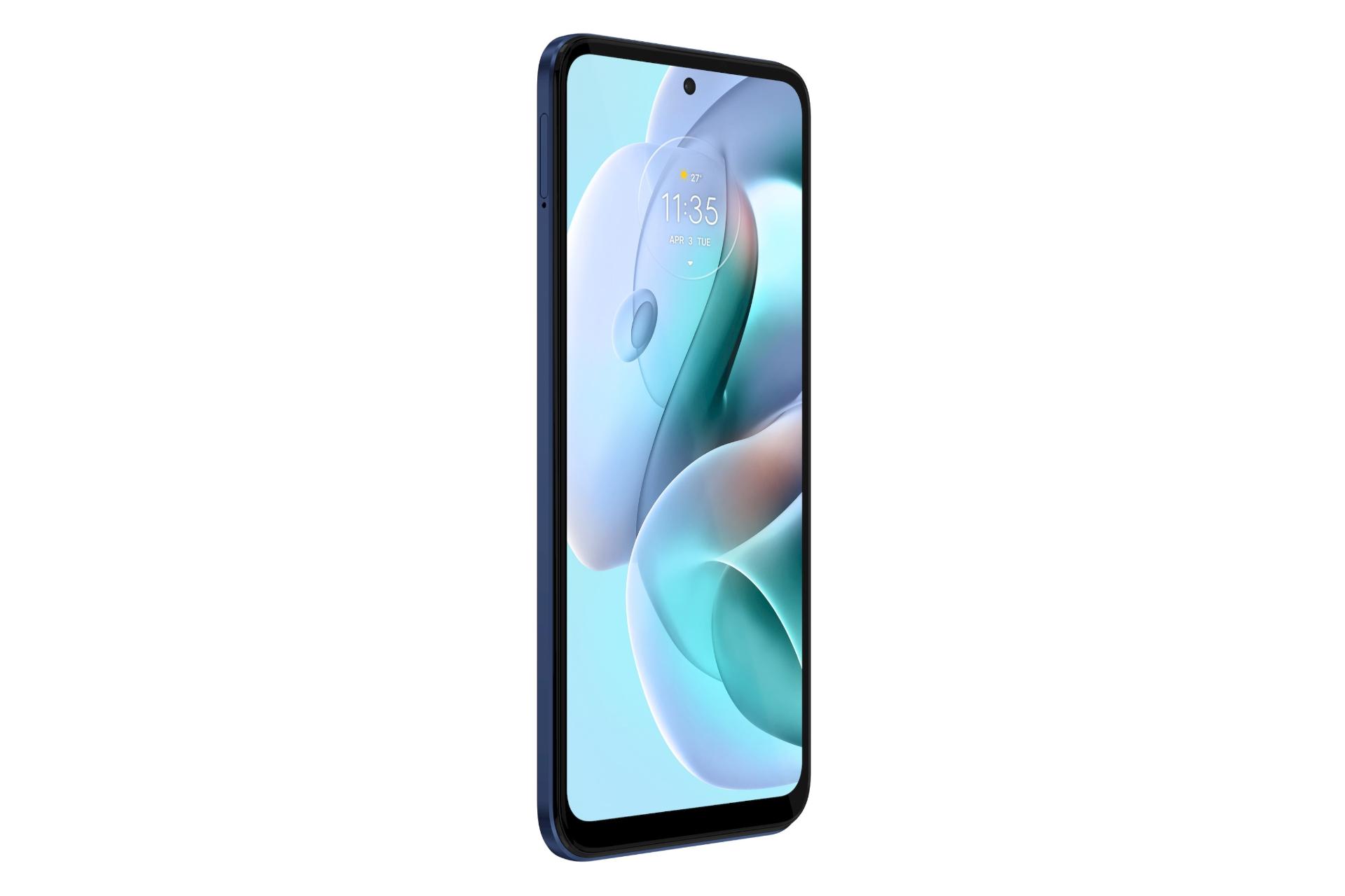 نمای چپ گوشی موبایل موتو G41 موتورولا / Motorola Moto G41 سرمه ای