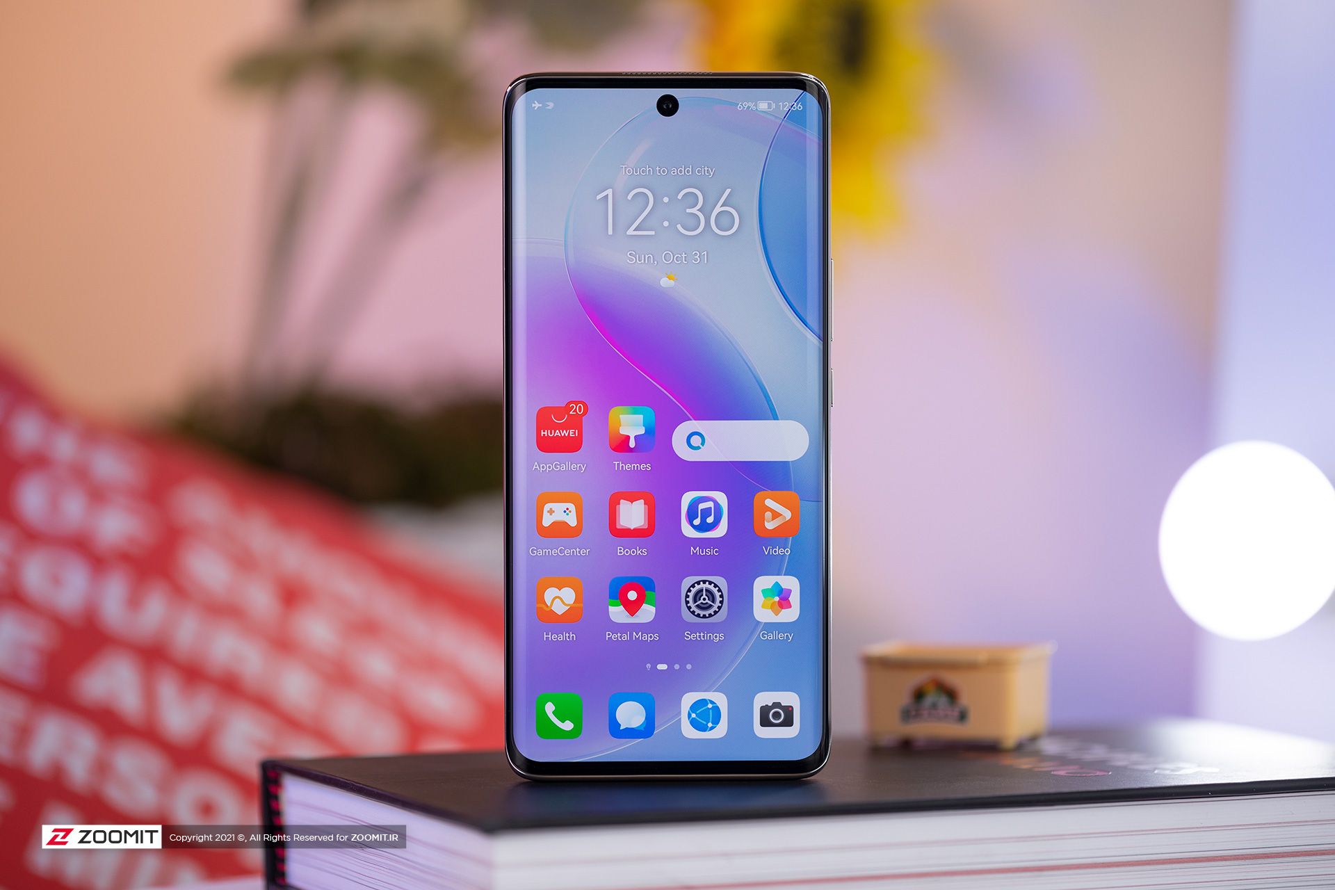 صفحه نمایش گوشی نوا ۸ هواوی