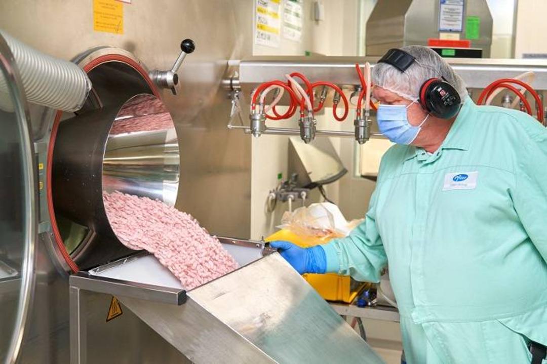 تولید دارو در فایزر / pfizer